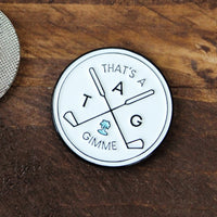 That's A Gimme™ Ball Marker - White