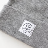 That's A Gimme™ Gray Beanie - White Patch