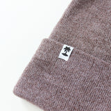 That's A Gimme™ Heathered Mauve Beanie - Palm Patch